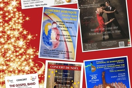 Une multitude de concerts de Noël !